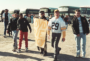 Leroy at Cleveland stadium